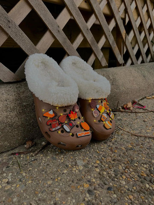 Autumn UGG Inspired Crocs