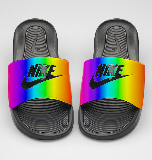 Radiant Nike Slides