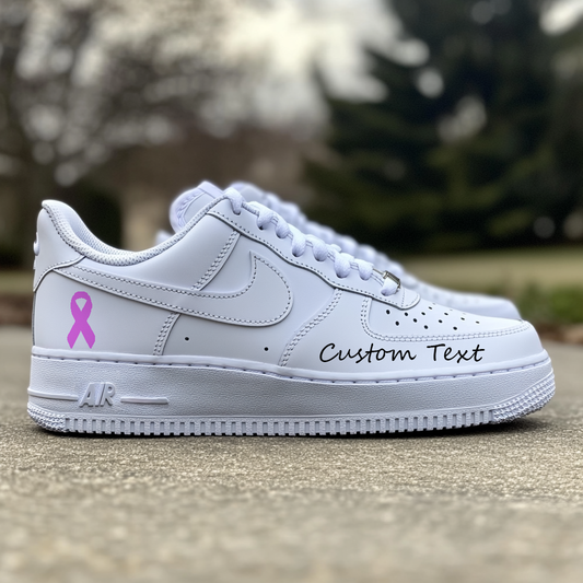 Cancer Awareness - Custom Air Force 1