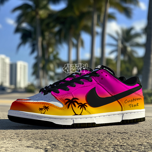 Miami Sunset - Custom Dunk Low